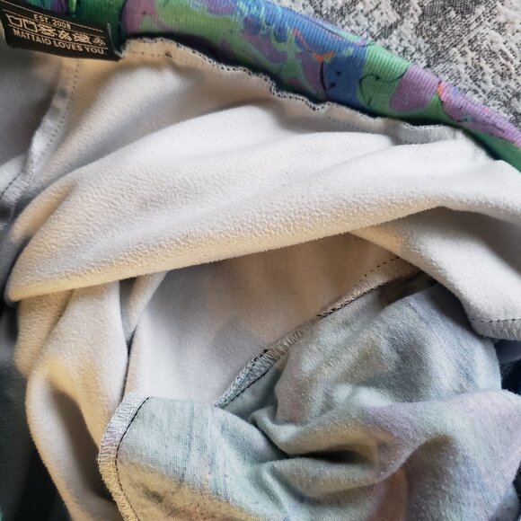 Stay Rad Marble Tie Dye Set4Lyfe Purple Green Blue JG Joggers Large - Picture 9 of 16